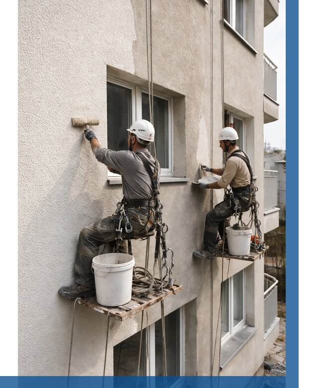 Нанесение короеда на фасад в Тольятти от 465 р. | ВЫСОТНИК-Тля