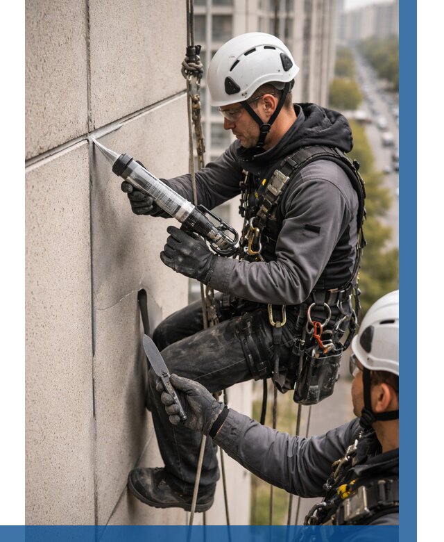 Первичная герметизация швов в Тольятти от 621 р. | ВЫСОТНИК-Тля