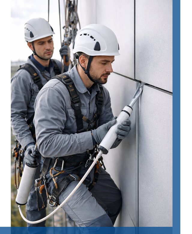 Герметизация швов вилатермом в Тольятти от 621 р. | ВЫСОТНИК-Тля