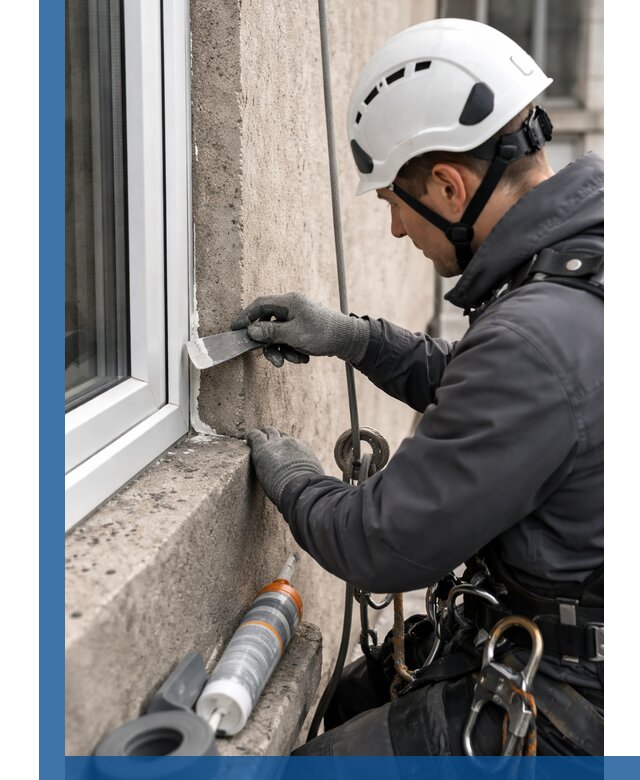 Герметизация монтажных швов окон в Тольятти с гарантией качества