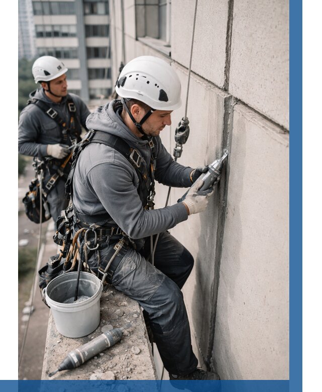 Ремонт деформационных швов здания в Тольятти от 1034 р. | ВЫСОТНИК-Тля