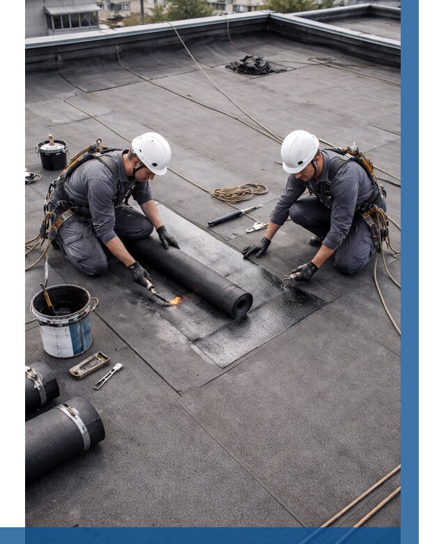 Ремонт мягкой кровли под ключ в Тольятти от 724 р. | ВЫСОТНИК-Тля