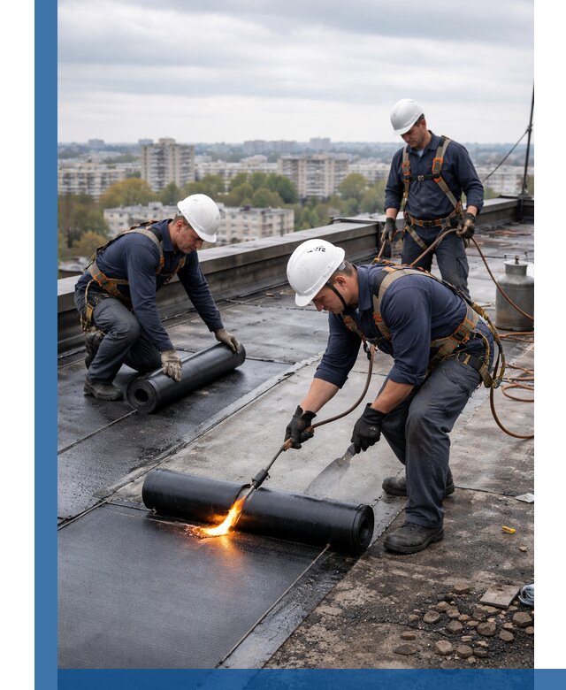 Ремонт наплавляемой кровли в Тольятти качественно и надежно