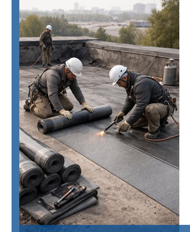 Монтаж мягкой кровли в Тольятти профессионально и надежно