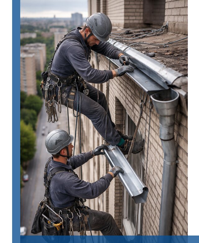 Ремонт водосточных желобов в Тольятти, быстро и качественно