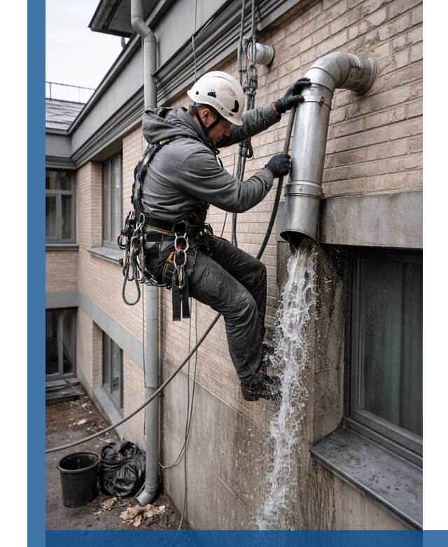 Профессиональная прочистка водосточных труб в Тольятти с гарантией