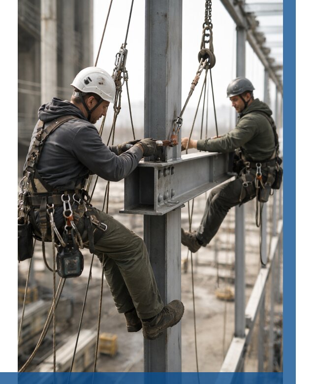 Монтаж металлоконструкций на высоте в Тольятти от 3620 р. | ВЫСОТНИК-Тля