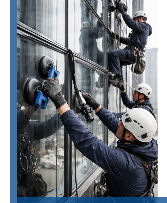 Радиусное остекление фасадов под ключ в Тольятти с гарантиями