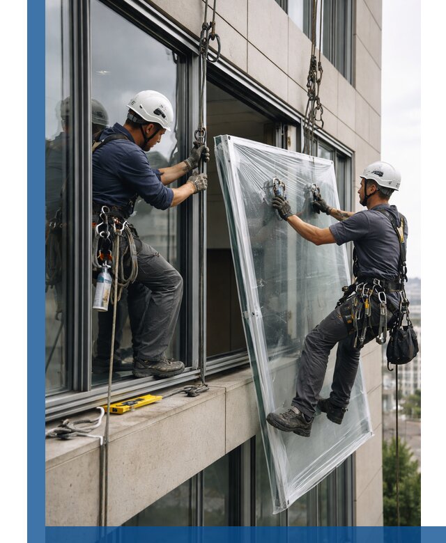 Профессиональная замена стекла в витраже в Тольятти с гарантией