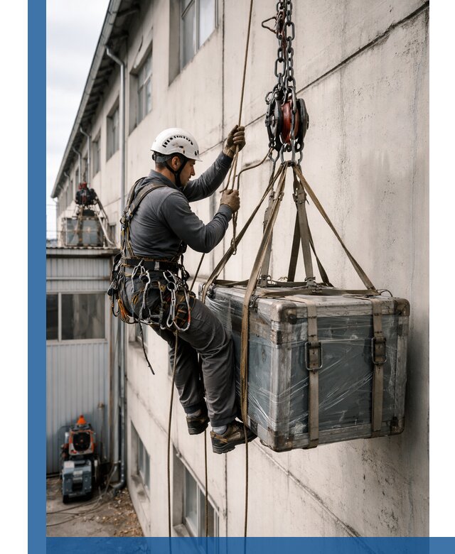 Подъем грузов на высоту в Тольятти для промышленных объектов