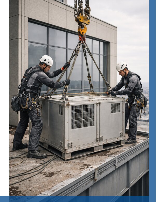 Такелажные работы на высоте в Тольятти от 8274 р. | ВЫСОТНИК-Тля