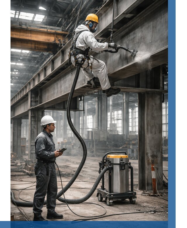 Обеспыливание конструкций в цехе в Тольятти от 4344 р. | ВЫСОТНИК-Тля