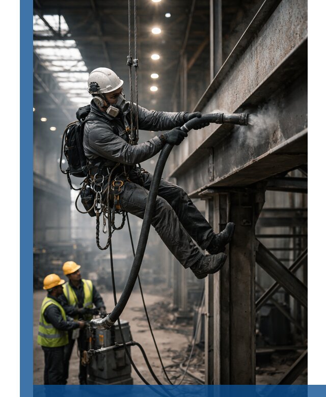 Обеспыливание конструкций в цехах промышленного производства в Тольятти