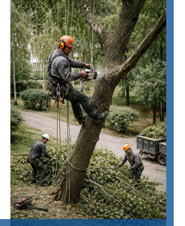 Кронирование деревьев в Тольятти от 6722 р. | ВЫСОТНИК-Тля