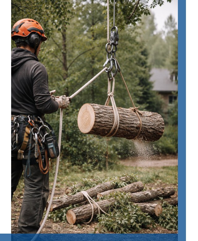 Валка деревьев частями в Тольятти от 7757 р. | ВЫСОТНИК-Тля