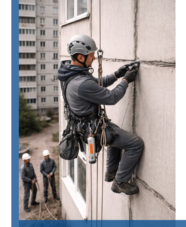 Обследование межпанельных швов и герметизация в Тольятти